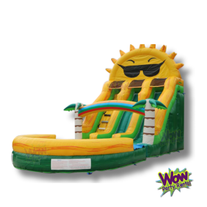 Epic Tropical Double Lane Water Slide